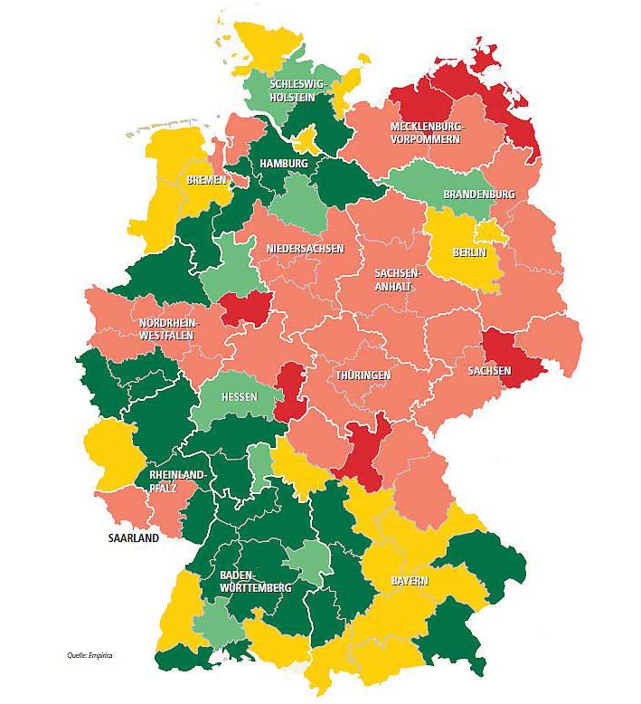 Wo sich der Kauf einer Immobilie in Deutschland noch lohnt